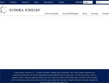 Tablet Screenshot of eudorajewelry.com